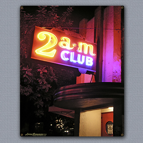 LG235 2am Club 12x15"